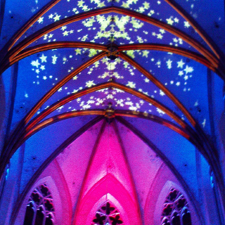 Videomapping in der Minoritenkirche Regensburg, 2011