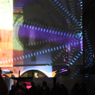 Live Visuals bei den Lichtnächten Eichstätt, 2011