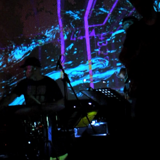 Live Visuals für Dombert's Urban Jazz, Kino im Andreasstadel Regensburg, 2013