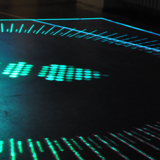 Videomapping-Installation con_Temporary Vol.I, Regensburg, 2014